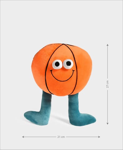 Mi Arcus Orange Ball Soft Toys for Kids