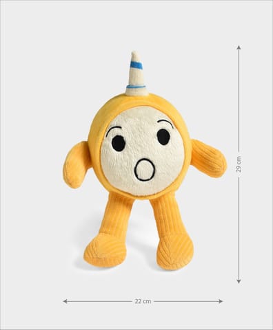 Mi Arcus Yellow Soft Toys for Kids