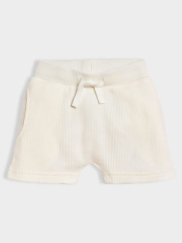 Mi Arcus White Cotton Wrap over with Shorts Set for Kids