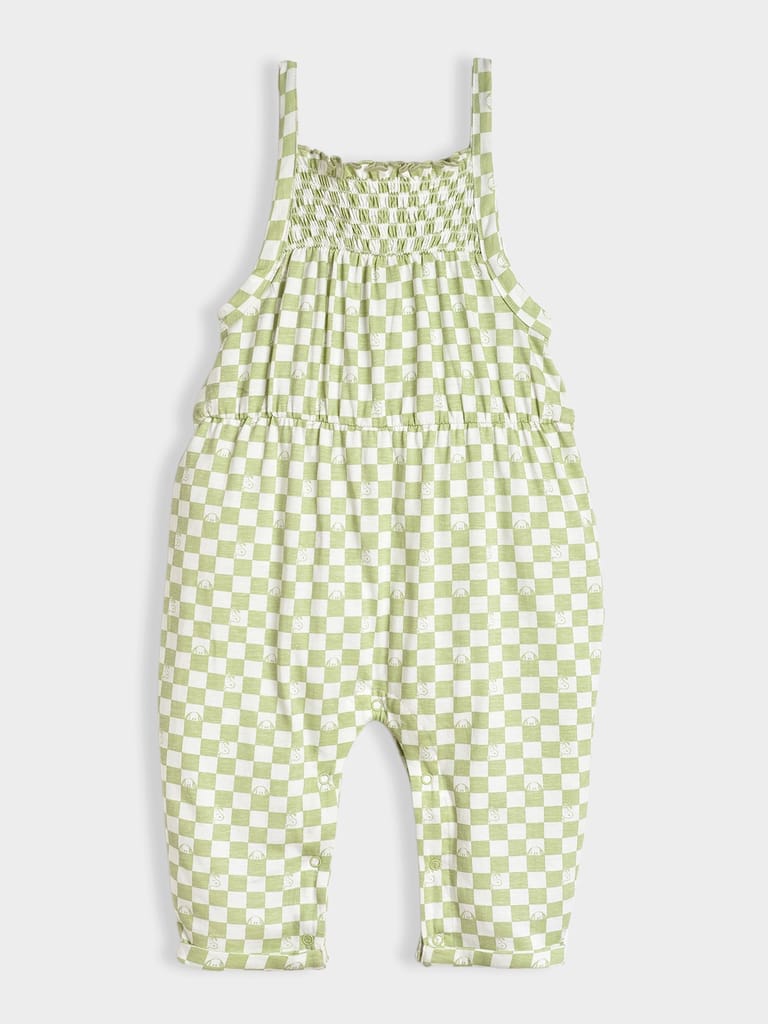 Mi Arcus Cotton Peanuts Snoopy Printed full Length Jumpsuit for Girls