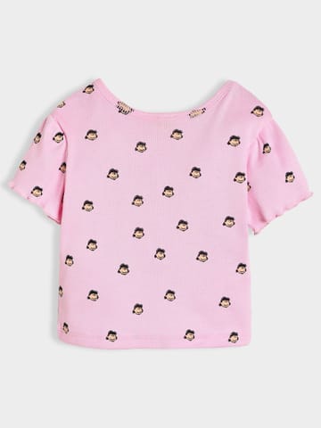 Mi Arcus Cotton Peanuts Snoopy Printed Top for Girls Pack of 3