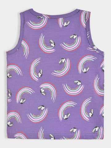 Mi Arcus Cotton Peanuts Snoopy Printed Sleeveless Vest for Kids Pack of 3