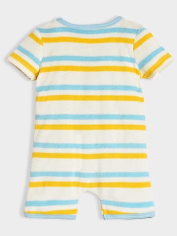 Mi Arcus Striper Cotton Thigh Length Romper for Kids