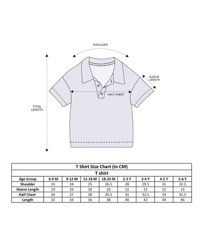 Mi Arcus Cotton Striper Short Sleeve Collar Tshirt for Kids