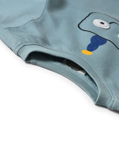 Mi Arcus Grey Sweatshirt with Pyjama Set for Kids