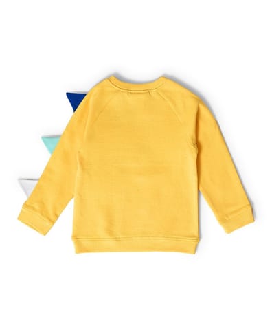 Mi Arcus Printed Sweatshirt and Colorblock Pyjama Set for Kids