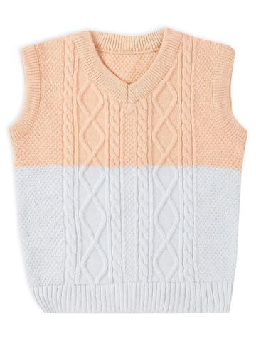 Mi Arcus Sleeveless V Neck Sweater for Kids