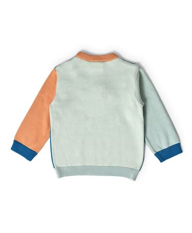 Mi Arcus Round Neck Full Sleeve Sweater for Kids