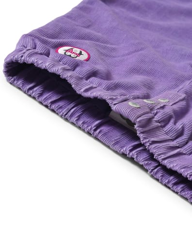 Mi Arcus Purple Corduroy Pant for Kids