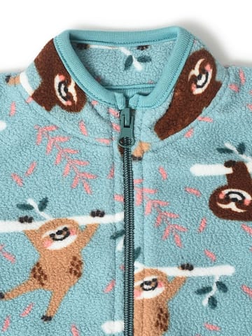 Mi Arcus Printed Jacket with Pyjamas Set for Kids