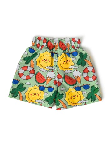 Mi Arcus Printed Swimwear Shorts for Kids