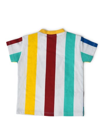 Mi Arcus Printed T-Shirt with Shorts Set for Kids