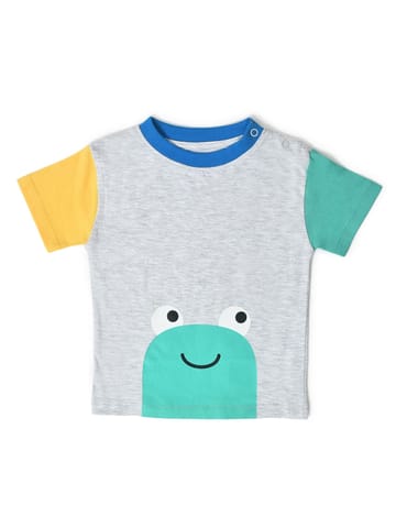 Mi Arcus Printed Cotton T-shirt with Shorts Set for Kids