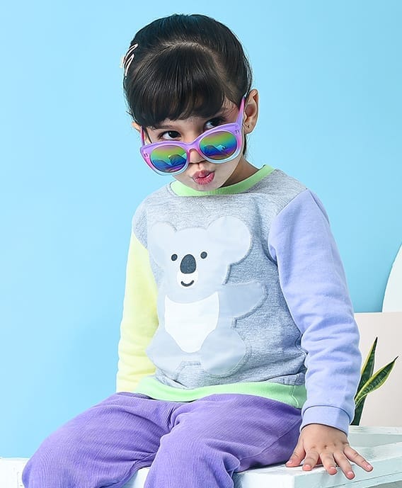 Mi Arcus Grey Full Sleeve Sweatshirt for Kids