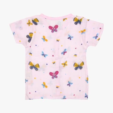 A Toddler Thing Muslin Sleepsuit - Butterflies