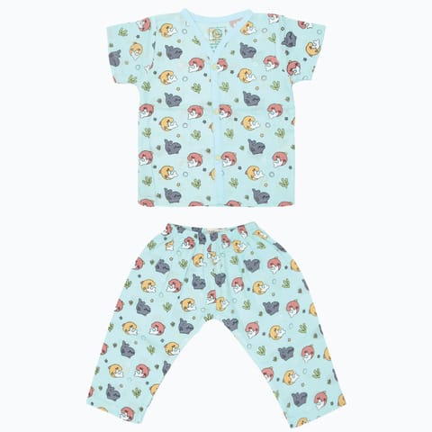 A Toddler Thing Muslin Sleepsuit - Dollyfin - 4-5 Years