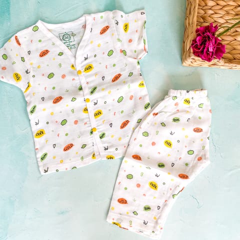 A Toddler Thing Muslin Sleepsuit - Roar - 4-5 Years