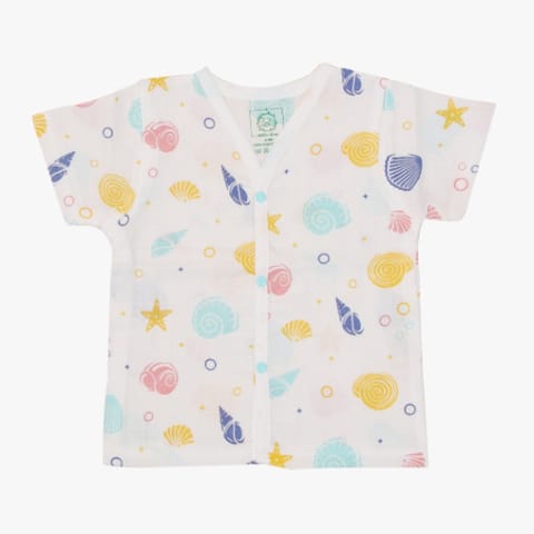 A Toddler Thing Muslin Sleepsuit - Sea Shell