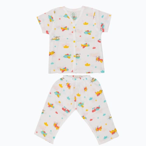 A Toddler Thing Muslin Sleepsuit - Air Hopper