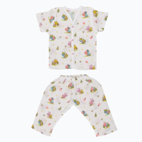 A Toddler Thing Muslin Sleepsuit - Snail Mail