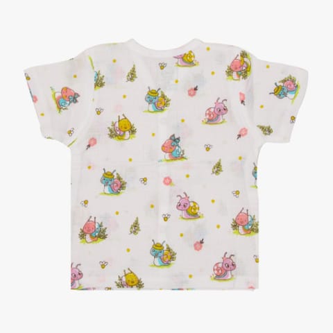 A Toddler Thing Muslin Sleepsuit - Snail Mail