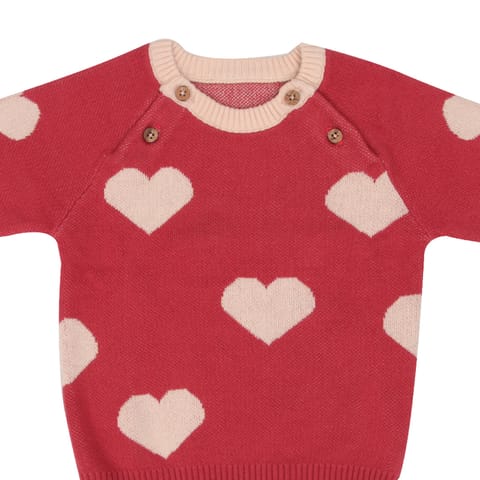 A Toddler Thing Heart Melt - Sweaters