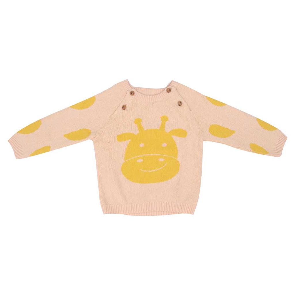 A Toddler Thing Gentle Giraffe - Sweaters