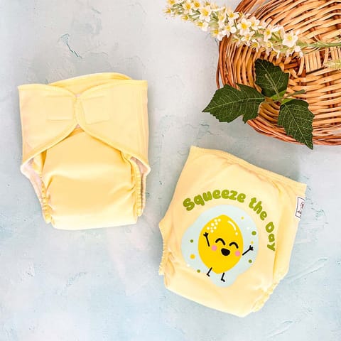 A Toddler Thing Ultra Nappies -  Lemon Yellow