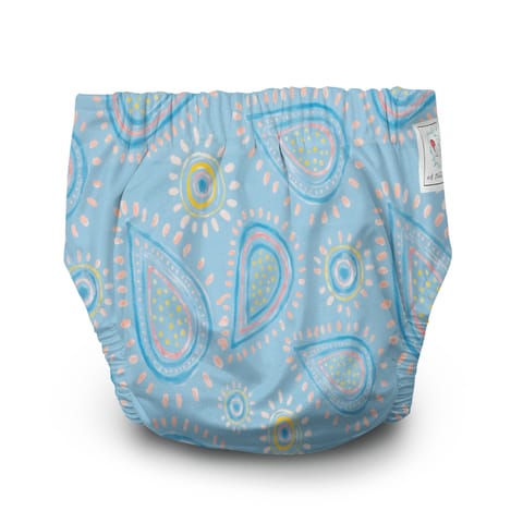 A Toddler Thing Newborn Diaper -  Floral Paisley