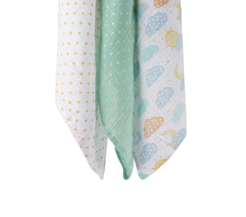 Abracadabra Swaddles (Set of 3) - Lost in Clouds Pack of 3