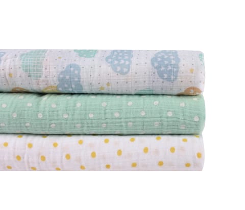 Abracadabra Swaddles (Set of 3) - Lost in Clouds Pack of 3