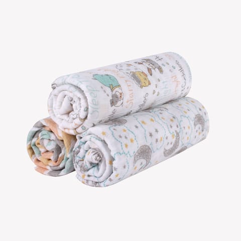 Abracadabra Swaddles (Set of 3) - Sleepy Friends Pack of 3