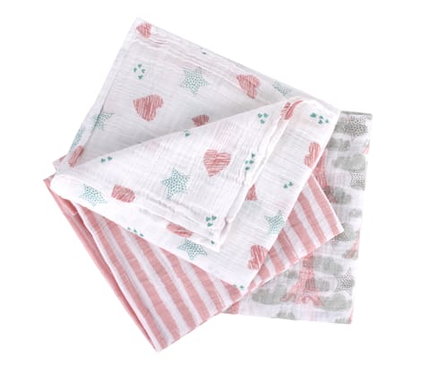 Abracadabra Swaddles (Set of 3) - Eiffel Tower Pack of 3