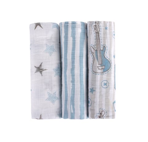 Abracadabra Swaddles (Set of 3) - Rockstar Pack of 3