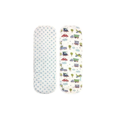 Abracadabra Muslin Burp Pad - Transport Pack of 2