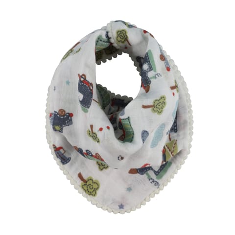 Abracadabra Muslin Bandana Bibs - Transport Pack of 3