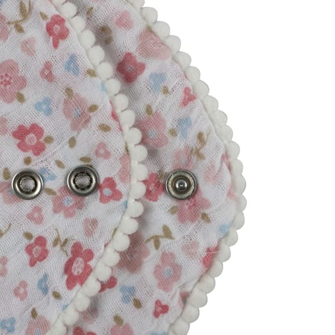 Abracadabra Muslin Bandana Bibs - Vintage Floral Pack of 3