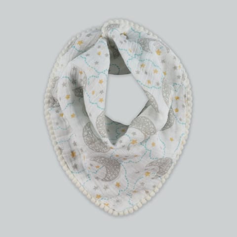 Abracadabra Muslin Bandana Bibs - Sleepy Friends Pack of 3