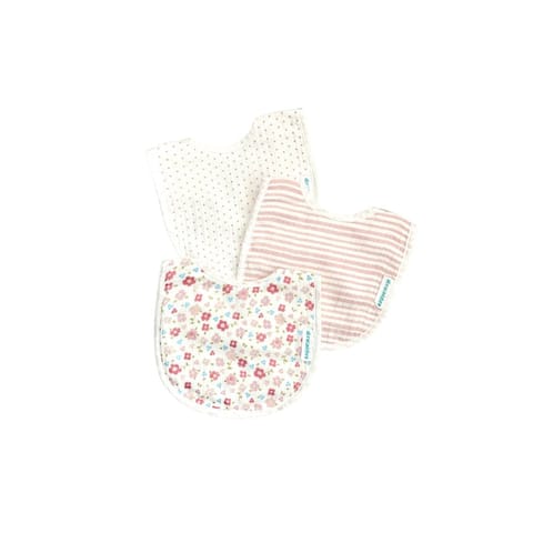 Abracadabra Muslin Bibs - Vintage Floral Pack of 3