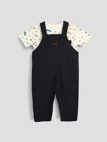 Popees Stylish & Comfy Dungaree Set For Boys