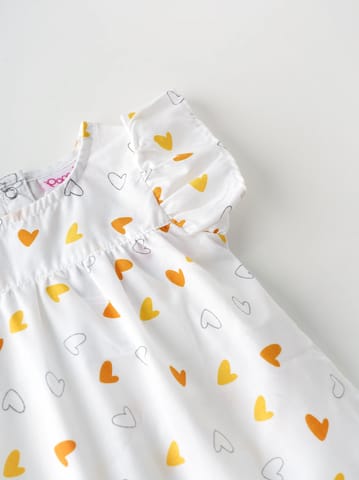 Popees Trendy & Skin-Friendly Dress & Bloomer Set For Girls