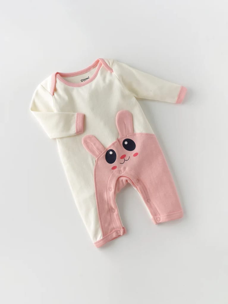 Popees Skin-Friendly & Adorable Full Sleeve Romper For Newborn Boys