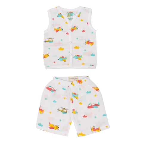 A Toddler Thing Muslin Jabla and Shorts - Air Hopper