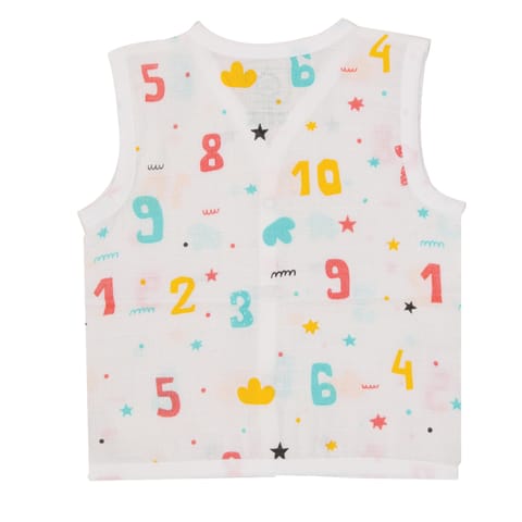 A Toddler Thing Muslin Jabla and Shorts - Count Down