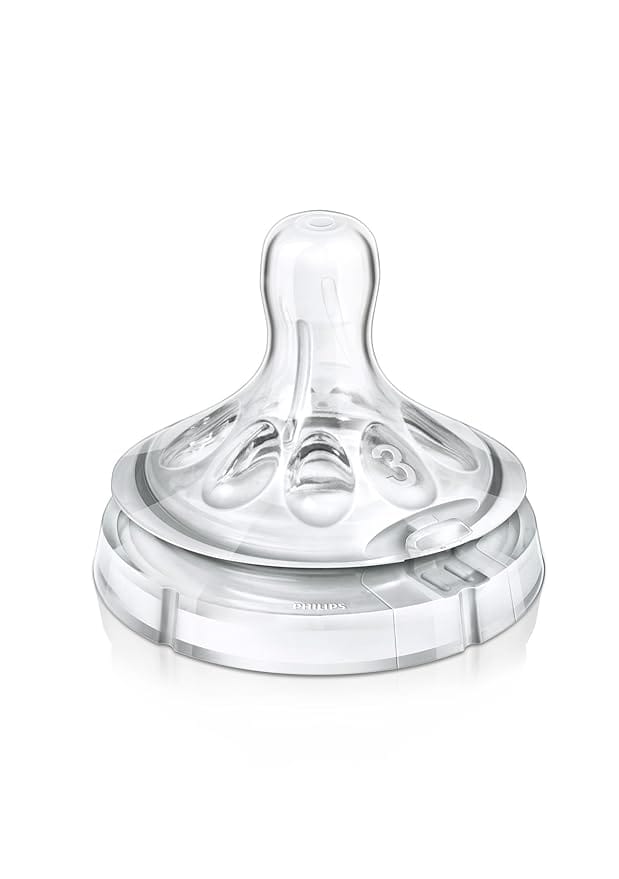 Philips Avent BPA Free Natural Medium Flow Nipples, 3 month+, 2 Count