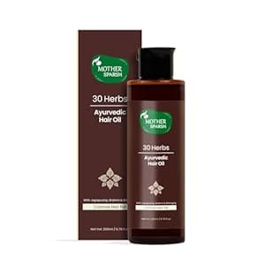 Mother Sparsh 30 Herbs Hair Oil Infused With 30 Ayurvedic Herbs-200ML