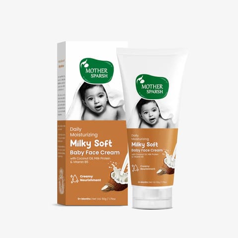 Mother Sparsh Daily Moisturizing Milky Soft Baby Face Cream