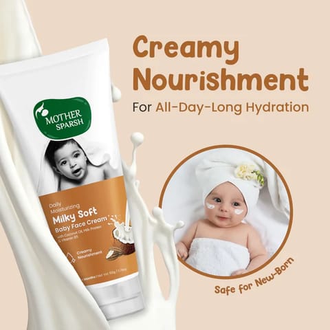 Mother Sparsh Daily Moisturizing Milky Soft Baby Face Cream