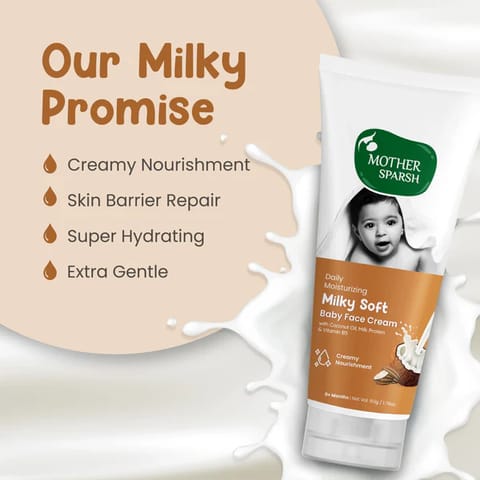 Mother Sparsh Daily Moisturizing Milky Soft Baby Face Cream