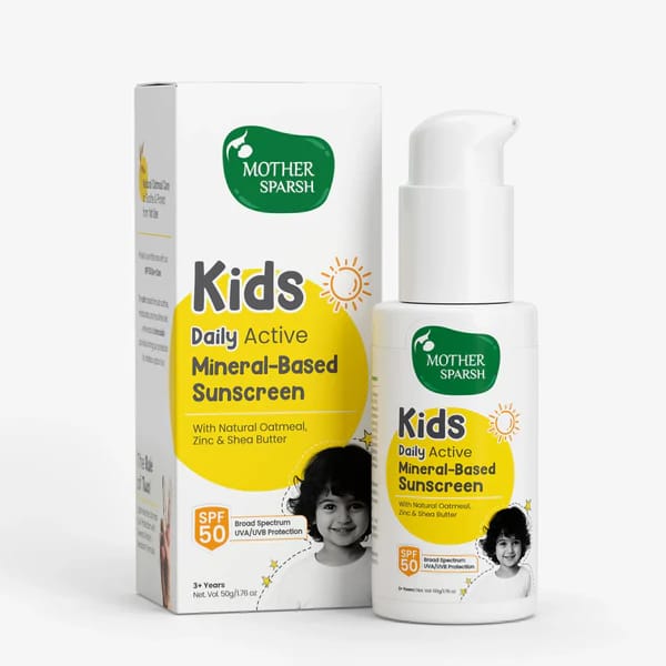 Mother Sparsh Kids Daily Active Mineral-Based Sunscreen